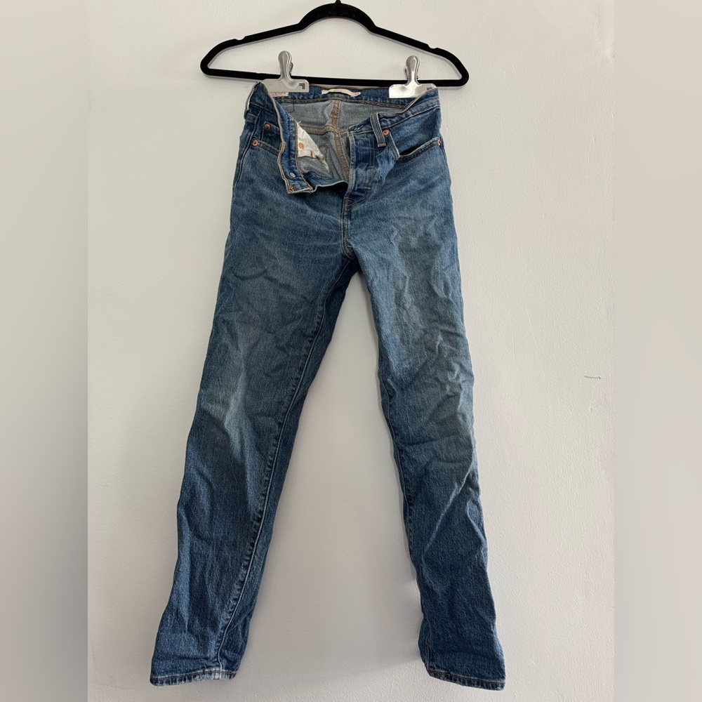 Levi's Women's Straight Blue Jeans